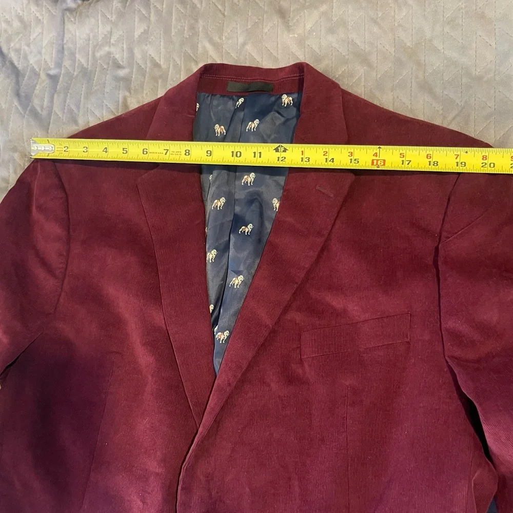 Polo Ralph Lauren Black Label corduroy blazer mens size‎ 46R EUC